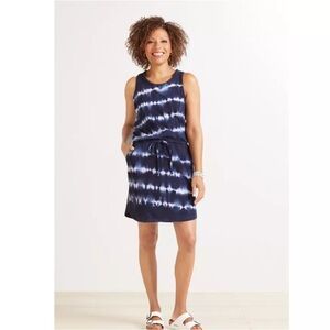 NWT Sundry for Evereve tie dye racerback dress